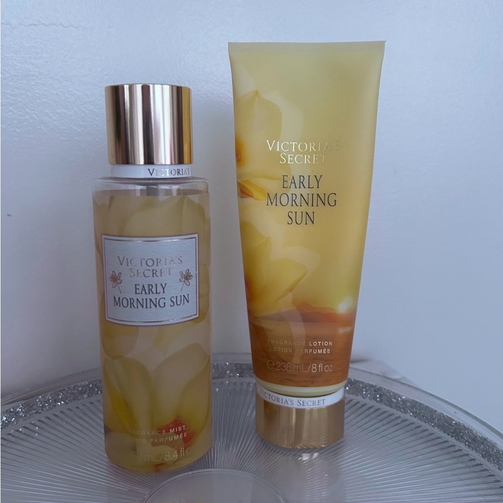 ♥︎ Victoria’s Secret ♥︎ Early Morning Sun Fragrance Mist & Body Lotion